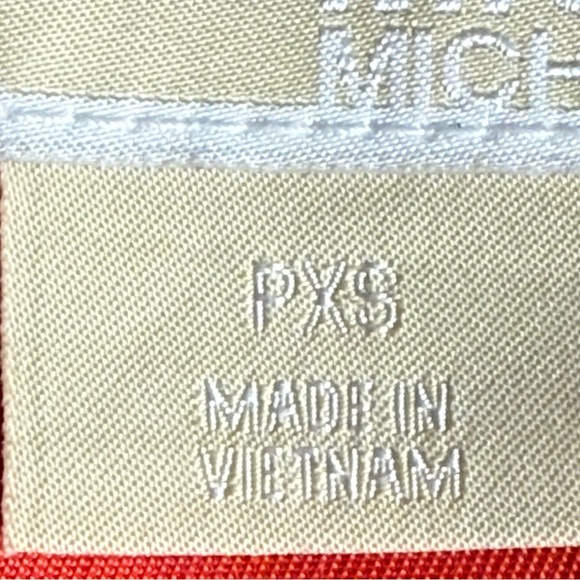 Michael Kors Women's Coral Removable Hood Zip Front Lined Jacket Size PXS - Picture 9 of 12